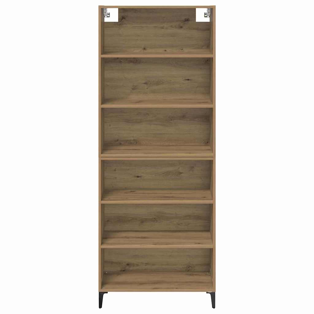 Highboard Artisan Egetræ 69,5 x 34 x 180 cm Konstrueret træ