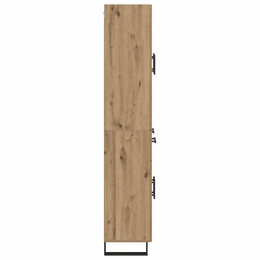 Highboard 2 stk. Artisan Egetræ 69,5 x 34 x 180 cm