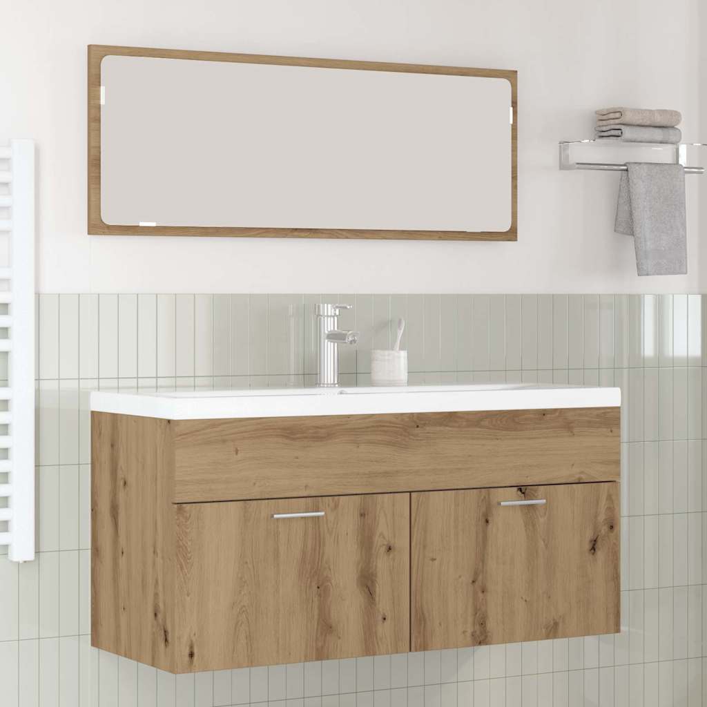 Badeværelsesskab Artisan Egetræ 100 x 38,5 x 46 cm
