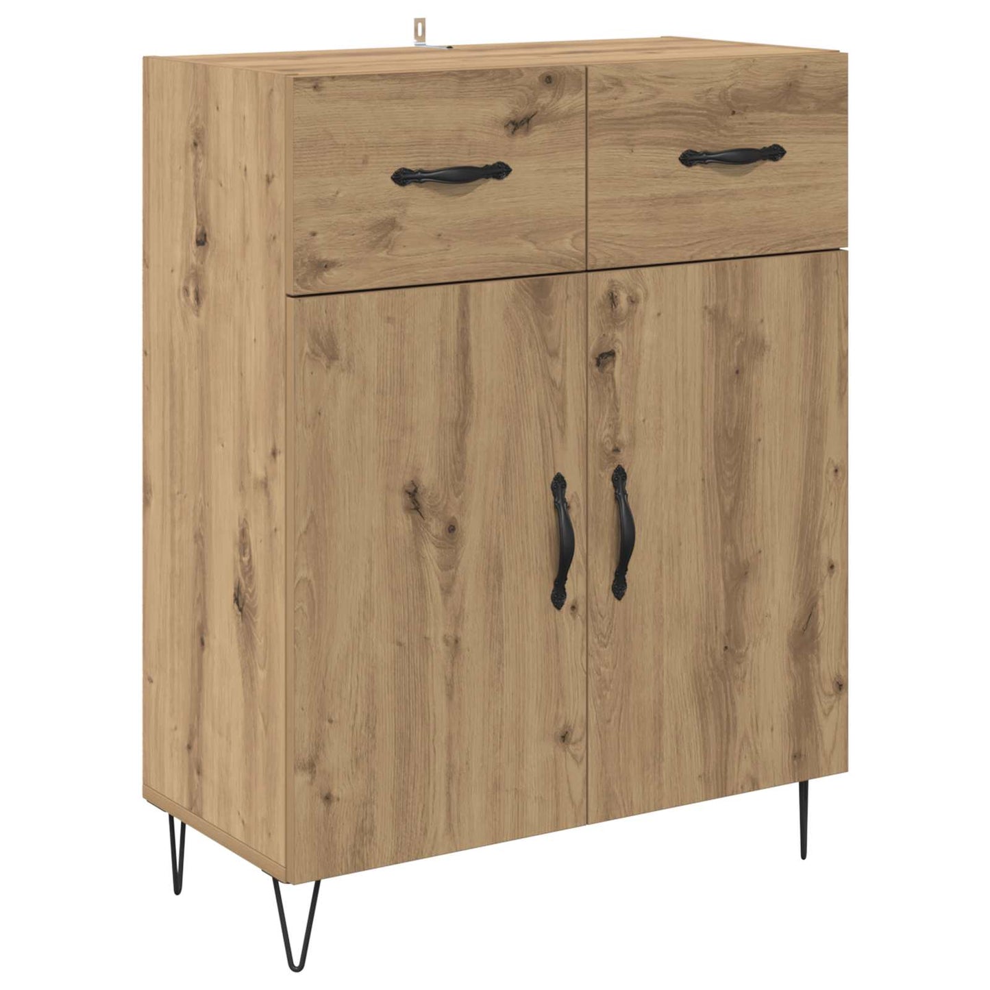 Highboard 2 stk. Artisan Egetræ 69,5 x 34 x 180 cm
