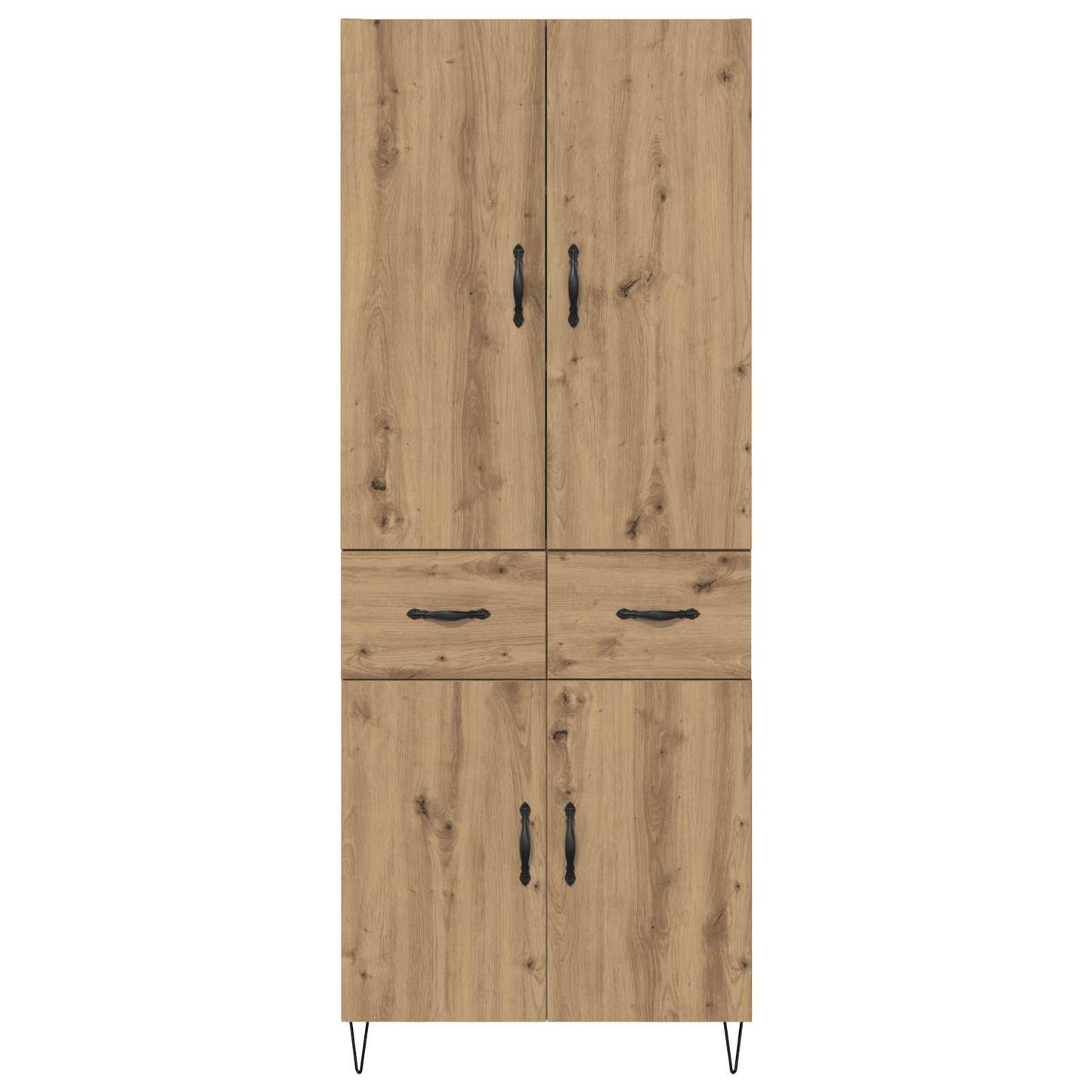 Highboard 2 stk. Artisan Egetræ 69,5 x 34 x 180 cm