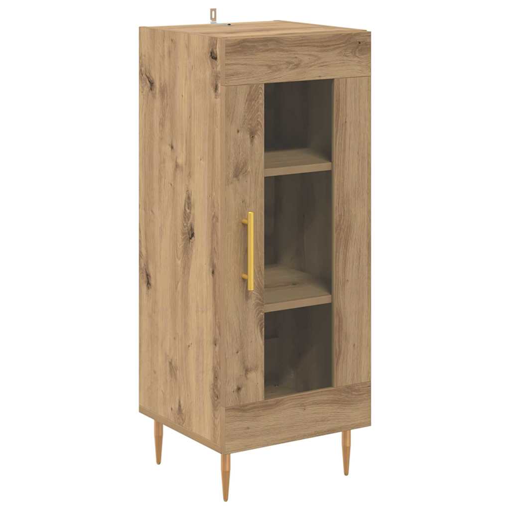 Highboard 2 stk. Artisan Egetræ 34,5 x 34 x 180 cm