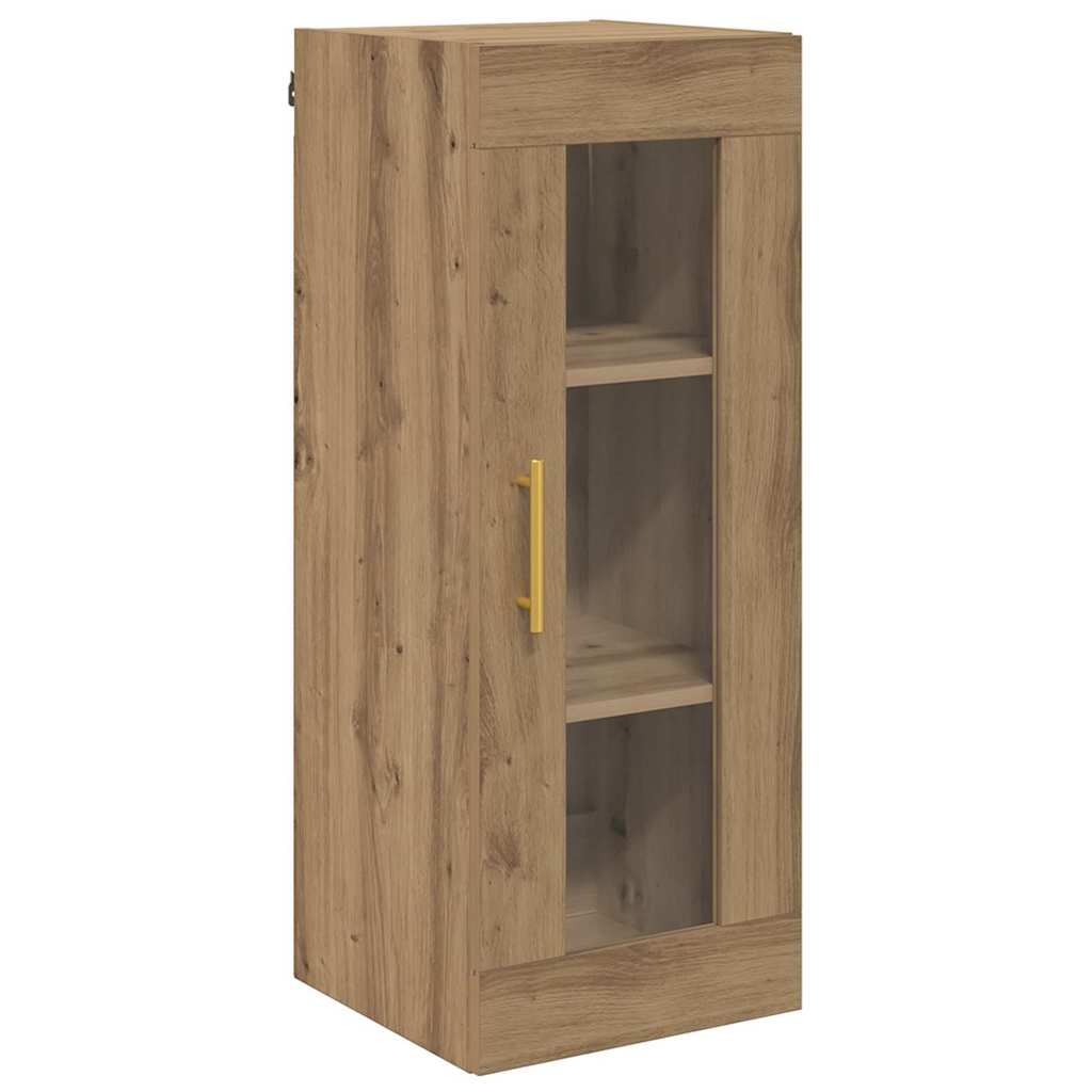 Highboard 2 stk. Artisan Egetræ 34,5 x 34 x 180 cm