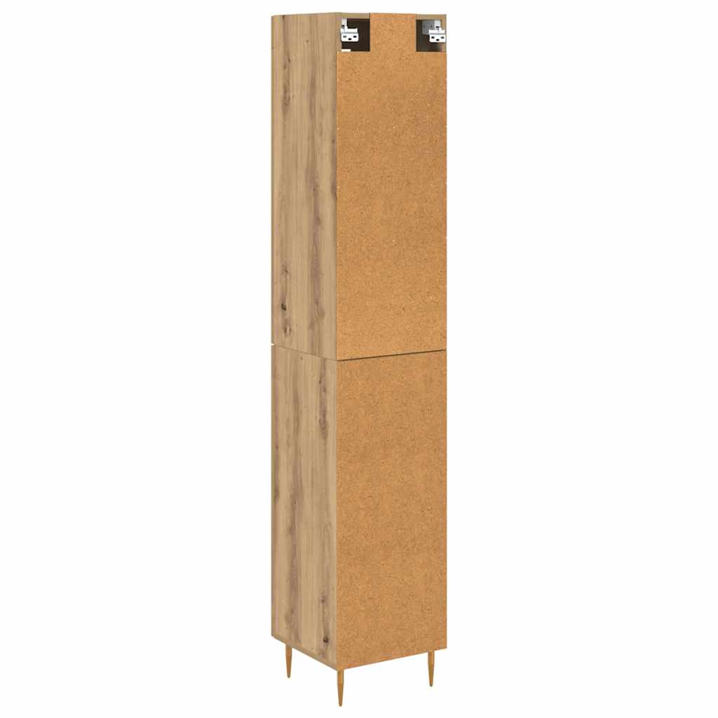 Highboard 2 stk. Artisan Egetræ 34,5 x 34 x 180 cm