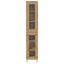 Highboard 2 stk. Artisan Egetræ 34,5 x 34 x 180 cm