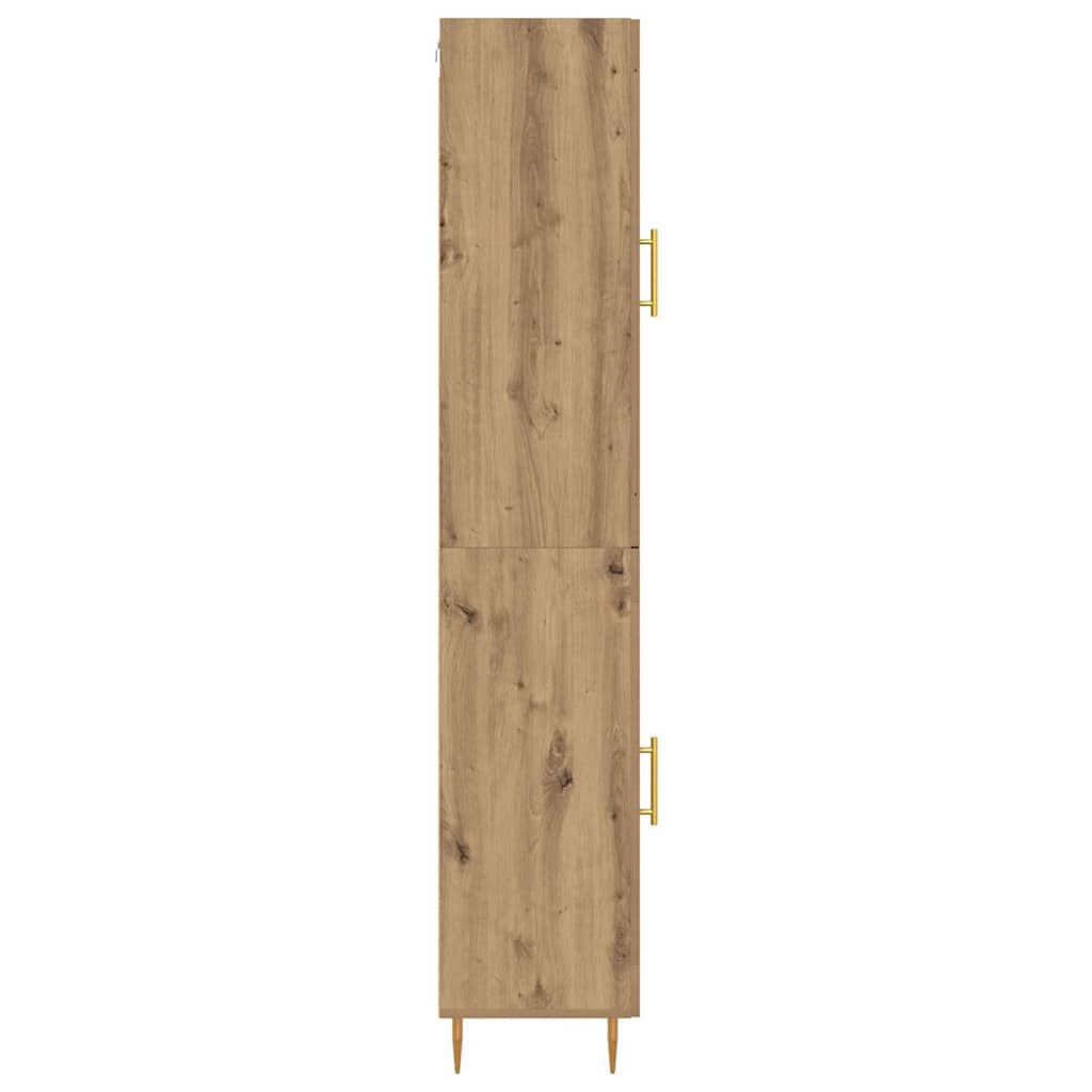 Highboard 2 stk. Artisan Egetræ 34,5 x 34 x 180 cm