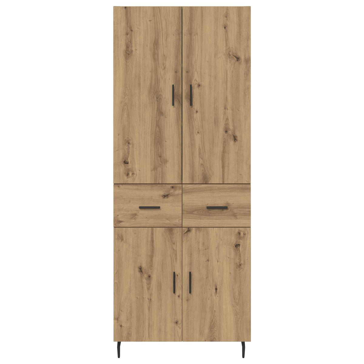 Highboard 2 stk. Artisan Egetræ 69,5 x 34 x 180 cm