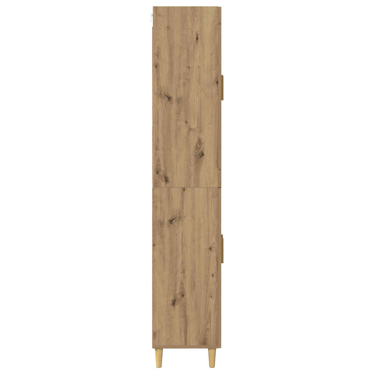 Highboard Artisan Egetræ 69,5 x 34 x 180 cm Konstrueret træ