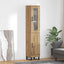 Highboard Artisan Egetræ 34,5 x 34 x 180 cm Konstrueret træ