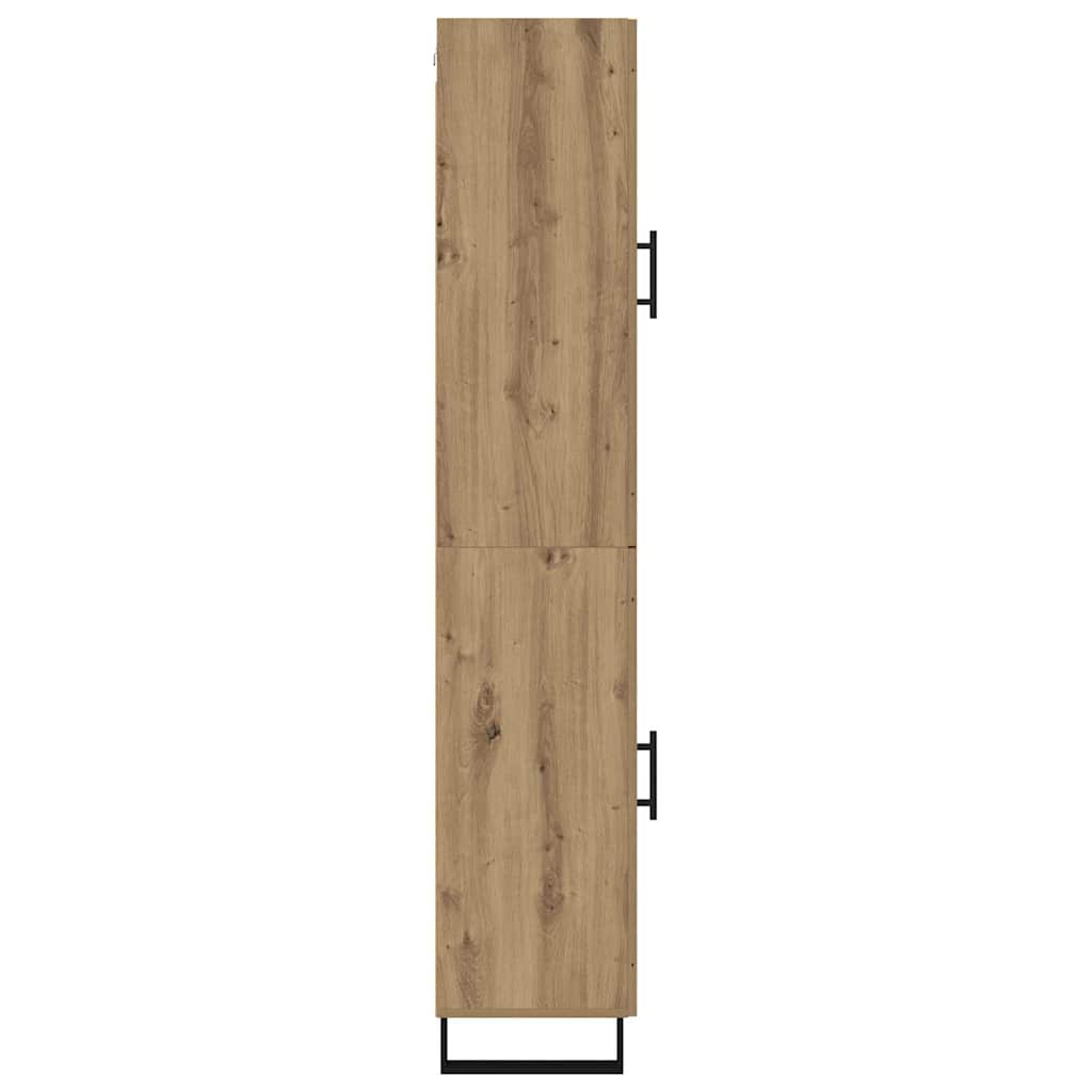 Highboard Artisan Egetræ 34,5 x 34 x 180 cm Konstrueret træ