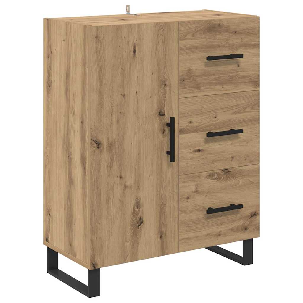 Highboard 2 stk. Artisan Egetræ 69,5 x 34 x 180 cm