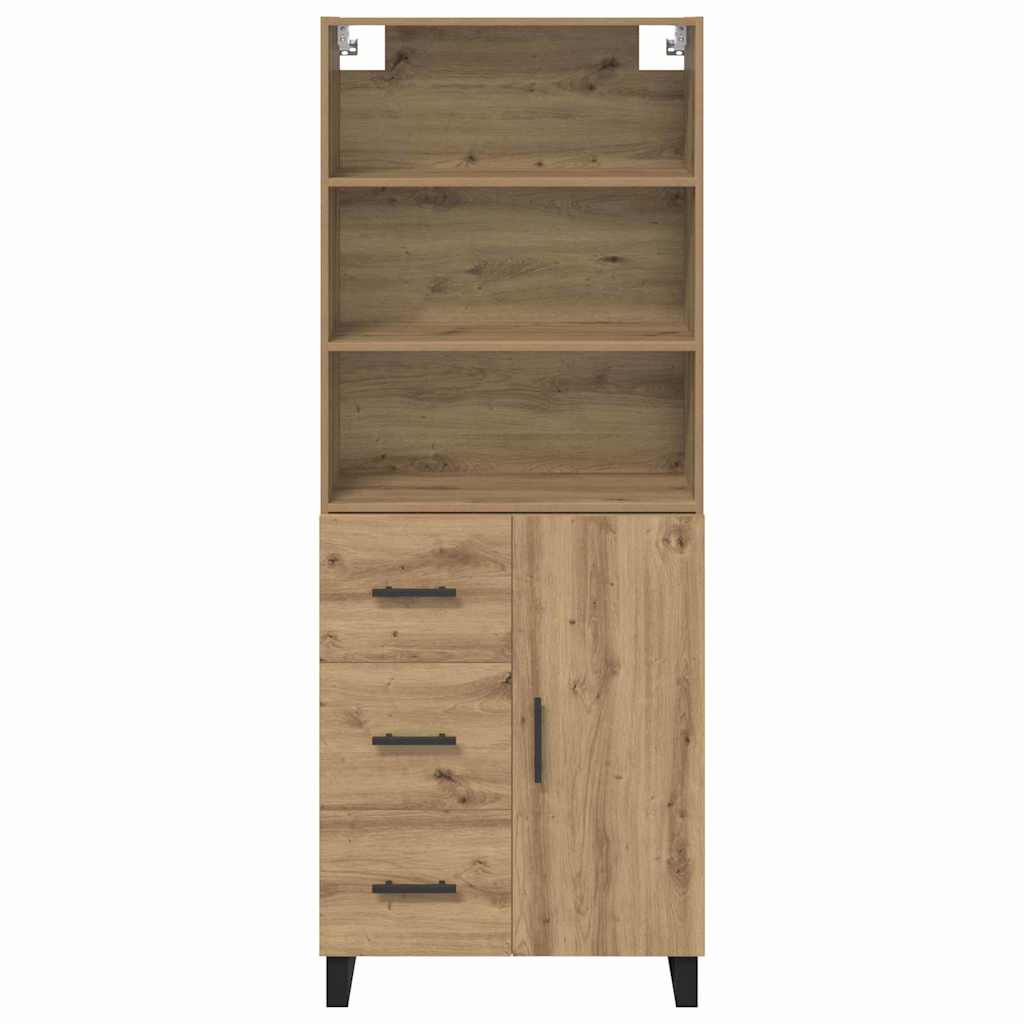Highboard 2 stk. Artisan Egetræ 69,5 x 34 x 180 cm
