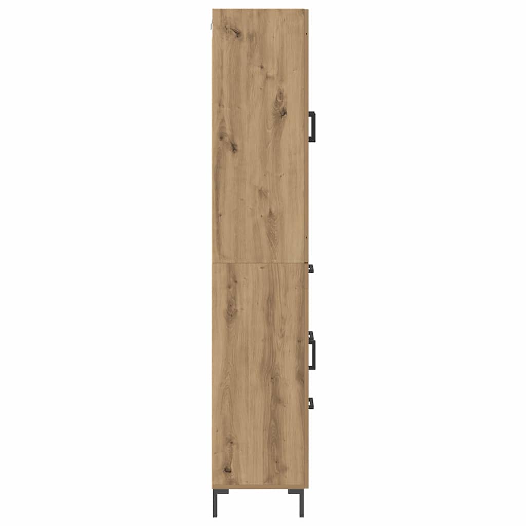 Highboard 2 stk. Artisan Egetræ 69,5 x 34 x 180 cm