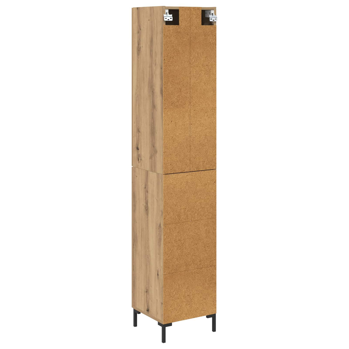 Highboard Artisan Egetræ 34,5 x 34 x 180 cm Konstrueret træ