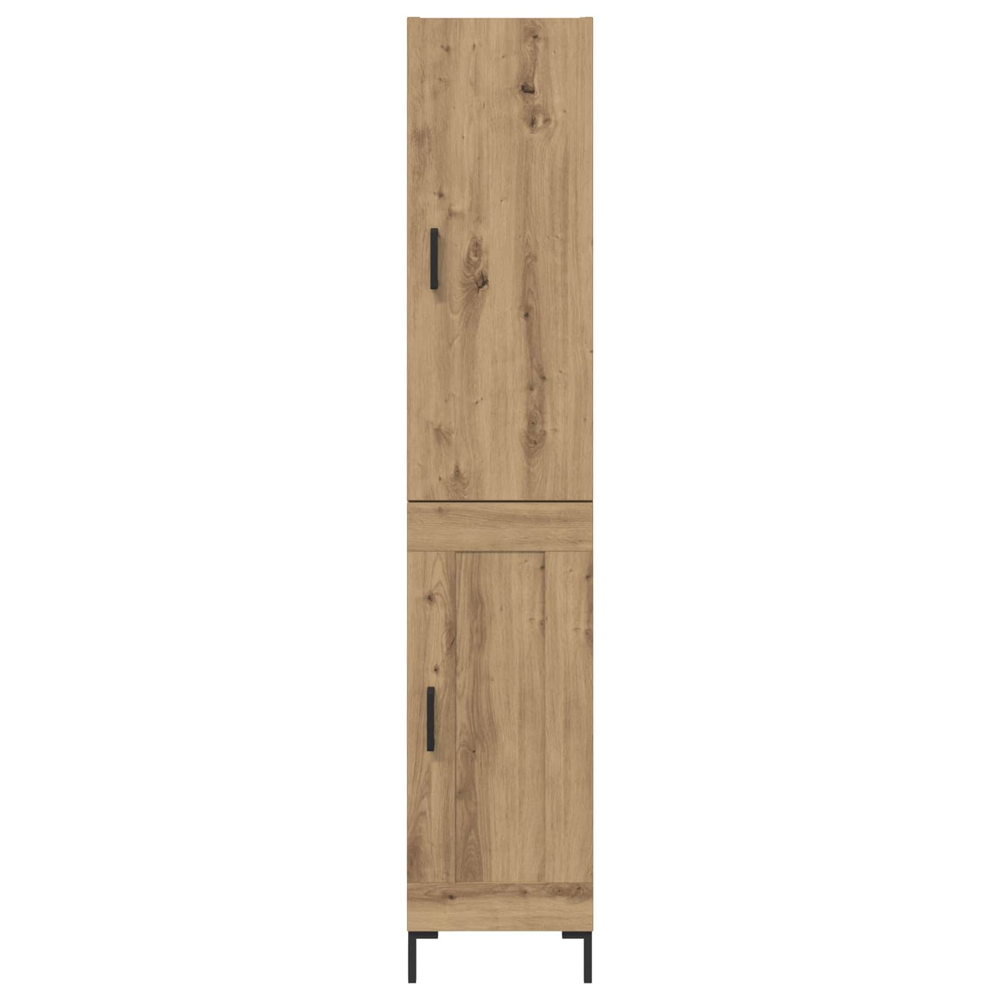 Highboard Artisan Egetræ 34,5 x 34 x 180 cm Konstrueret træ
