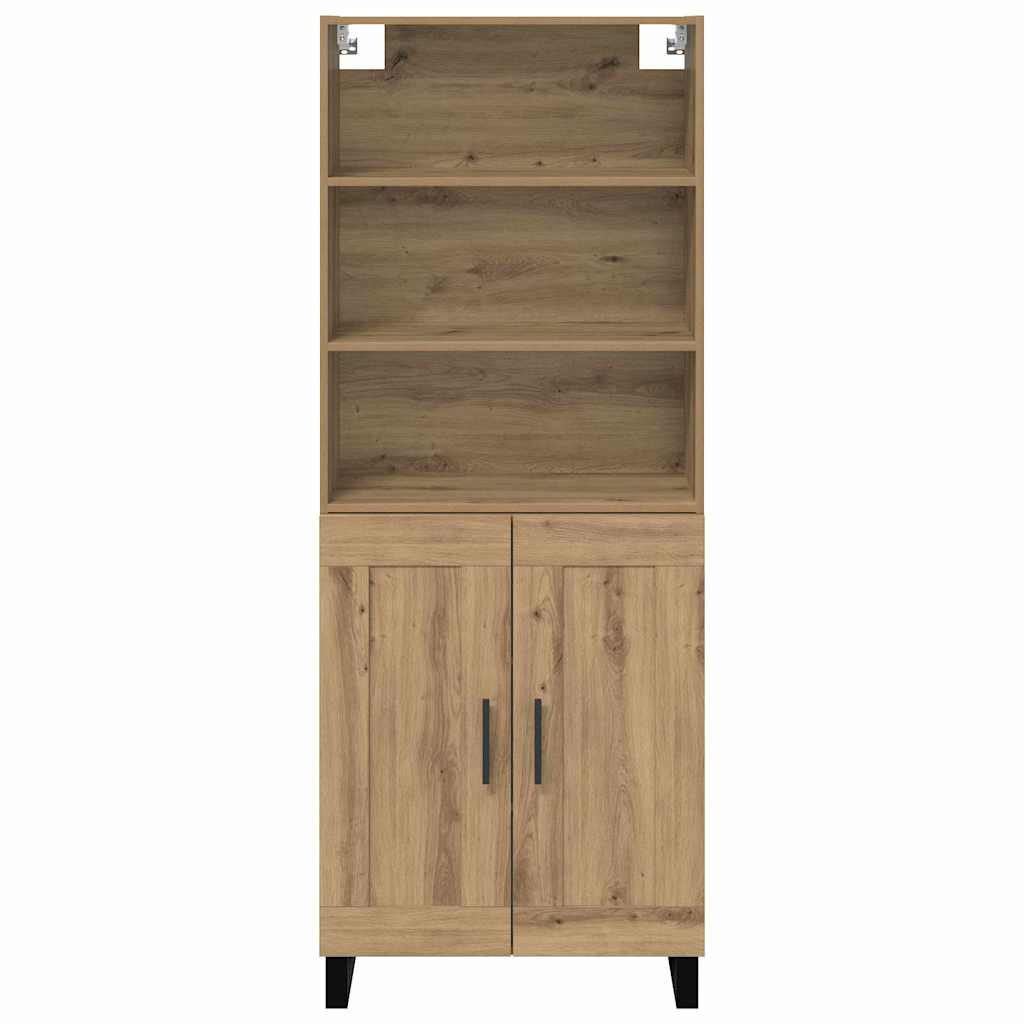 Highboard 2 stk. Artisan Egetræ 69,5 x 34 x 180 cm