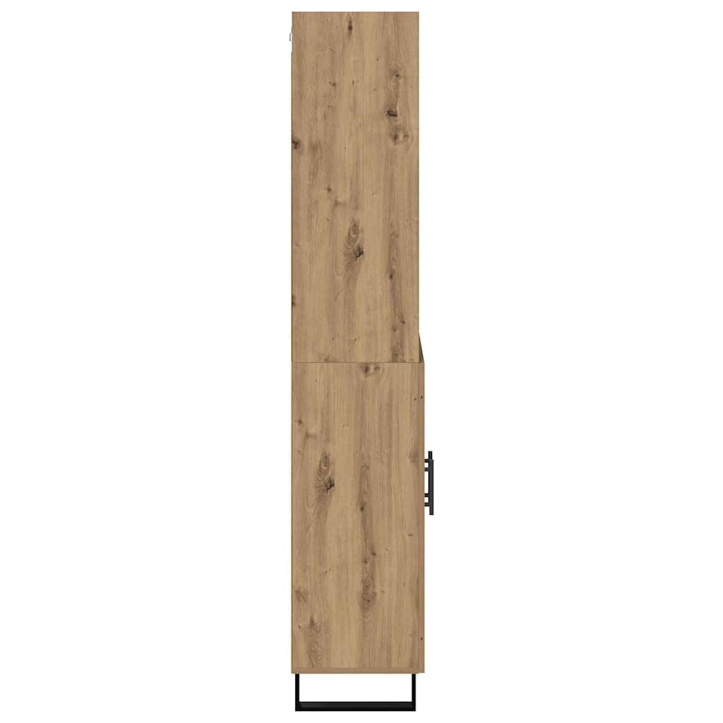 Highboard 2 stk. Artisan Egetræ 69,5 x 34 x 180 cm