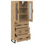 Highboard 2 stk. Artisan Egetræ 69,5 x 34 x 180 cm