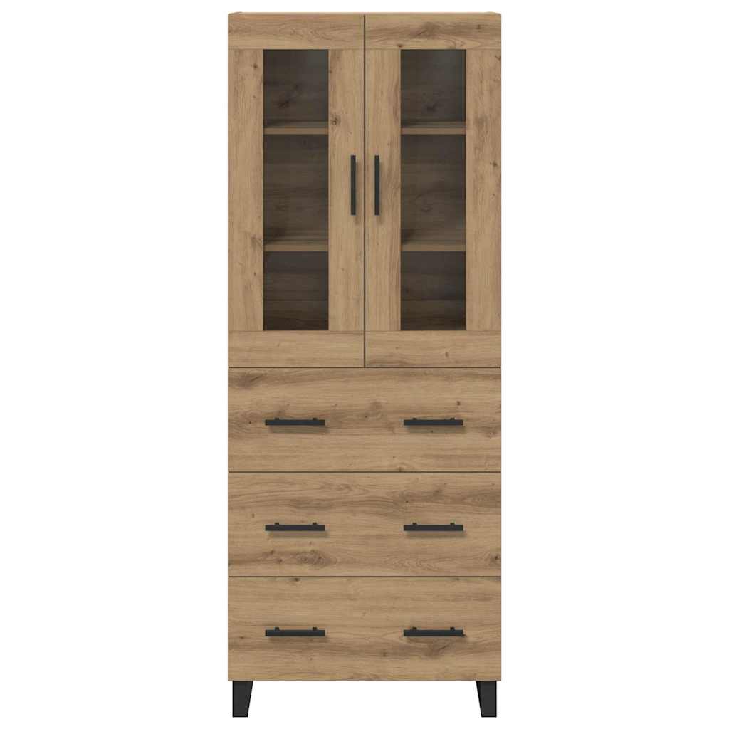Highboard 2 stk. Artisan Egetræ 69,5 x 34 x 180 cm