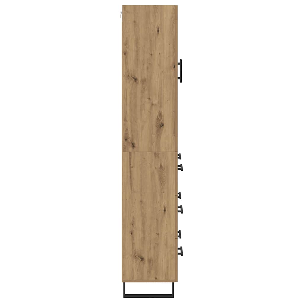 Highboard 2 stk. Artisan Egetræ 69,5 x 34 x 180 cm