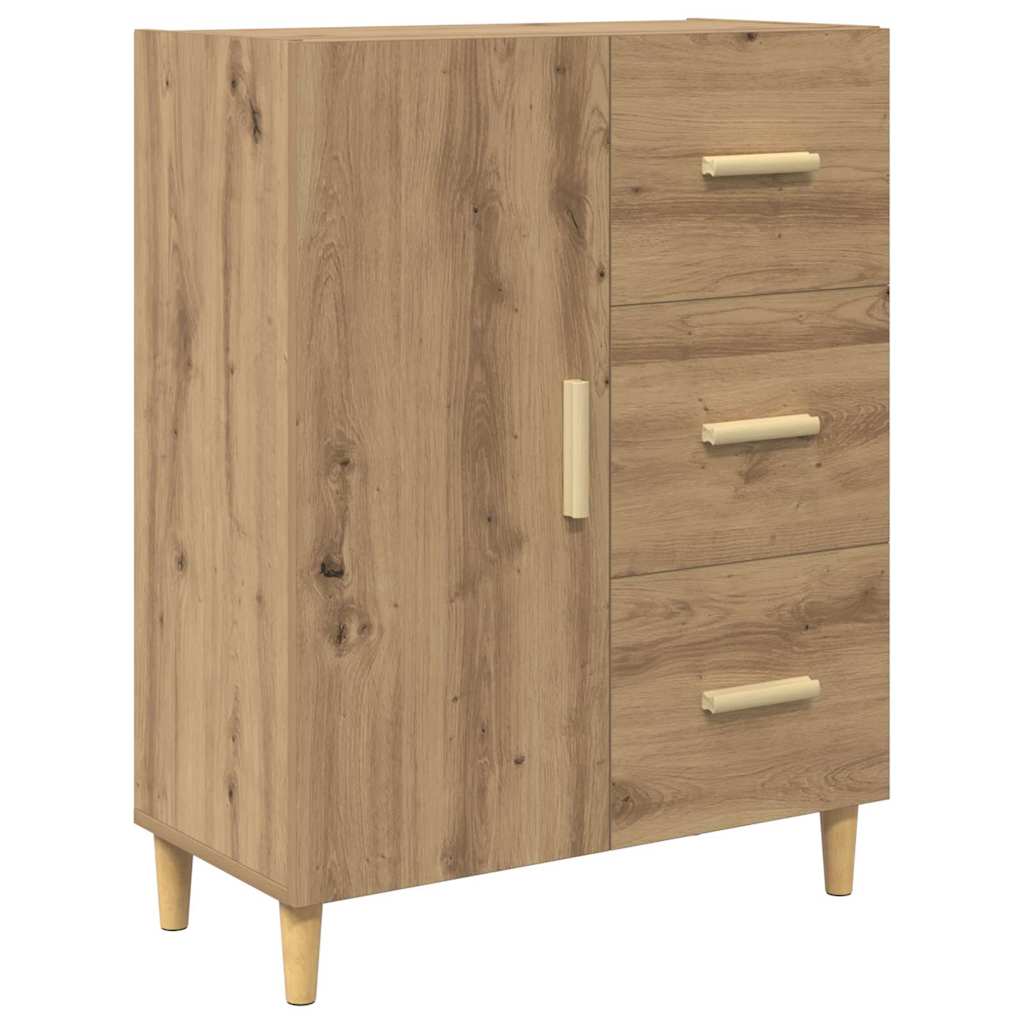 Highboard Artisan Egetræ 34,5 x 34 x 180 cm Konstrueret træ