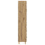Highboard Artisan Egetræ 69,5 x 34 x 180 cm Ingeniørtræ og glas
