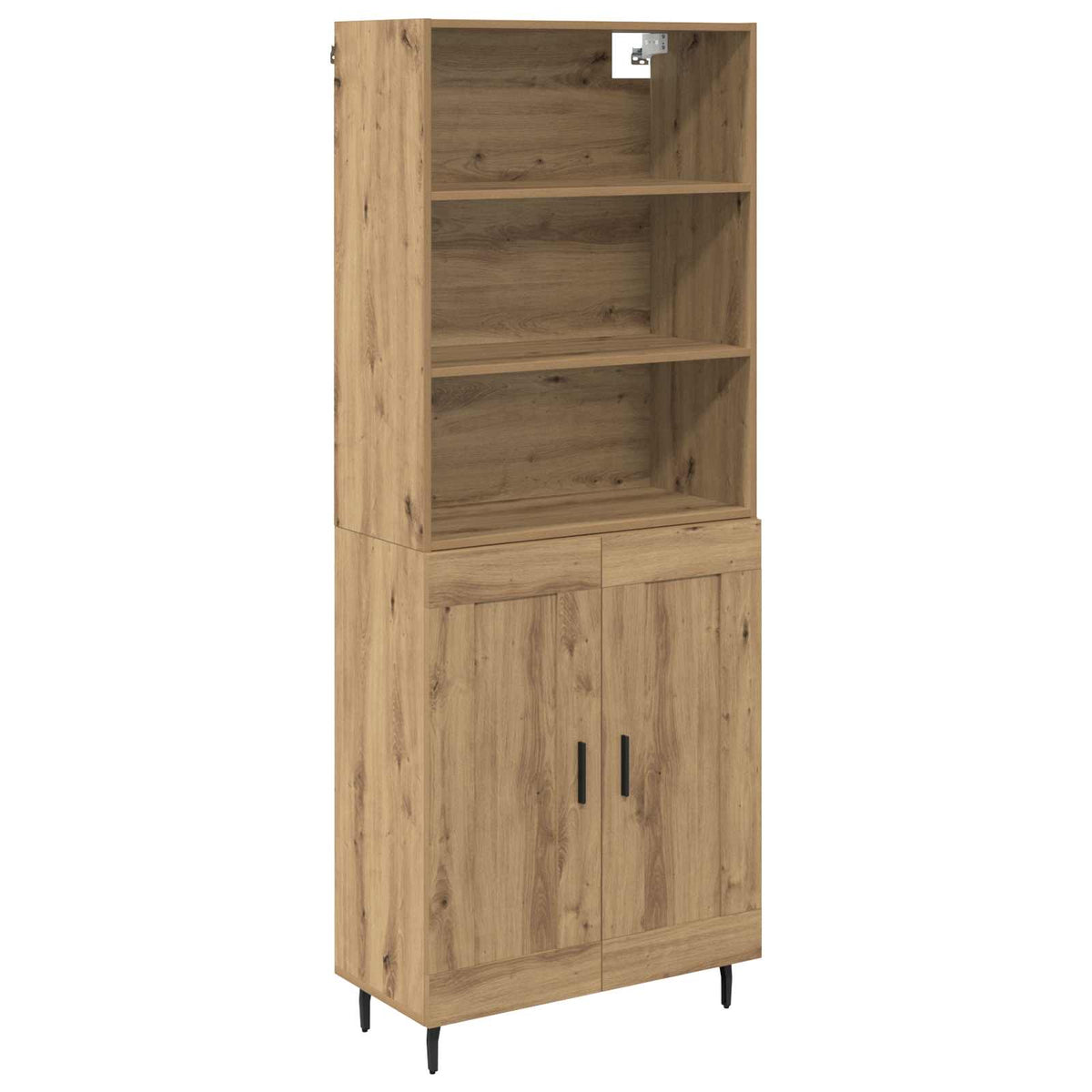 Highboard 2 stk. Artisan Egetræ 69,5 x 32,5 x 180 cm