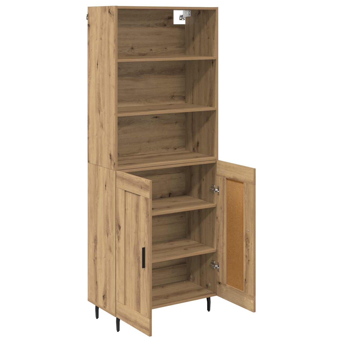 Highboard 2 stk. Artisan Egetræ 69,5 x 32,5 x 180 cm