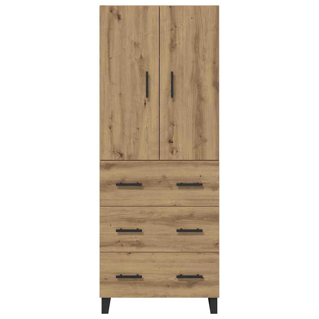 Highboard 2 stk. Artisan Egetræ 69,5 x 34 x 180 cm