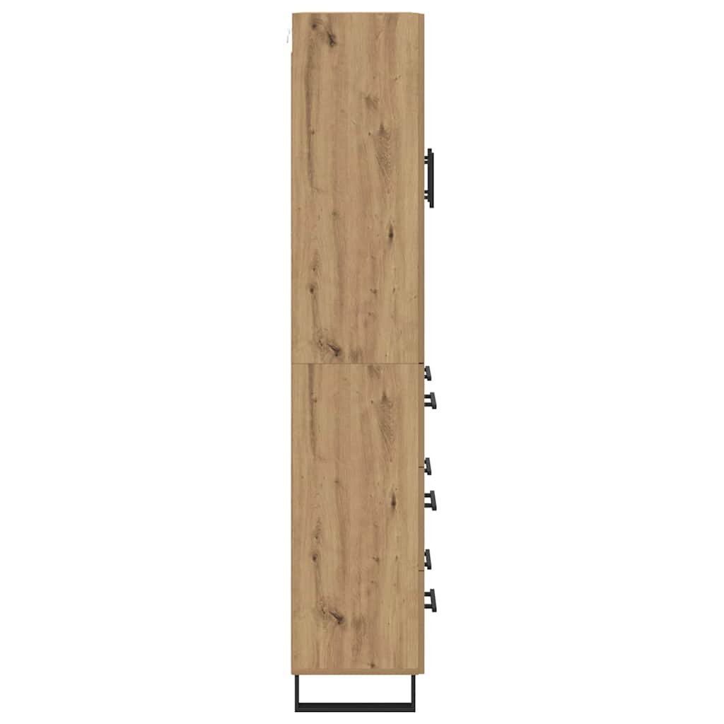 Highboard 2 stk. Artisan Egetræ 69,5 x 34 x 180 cm