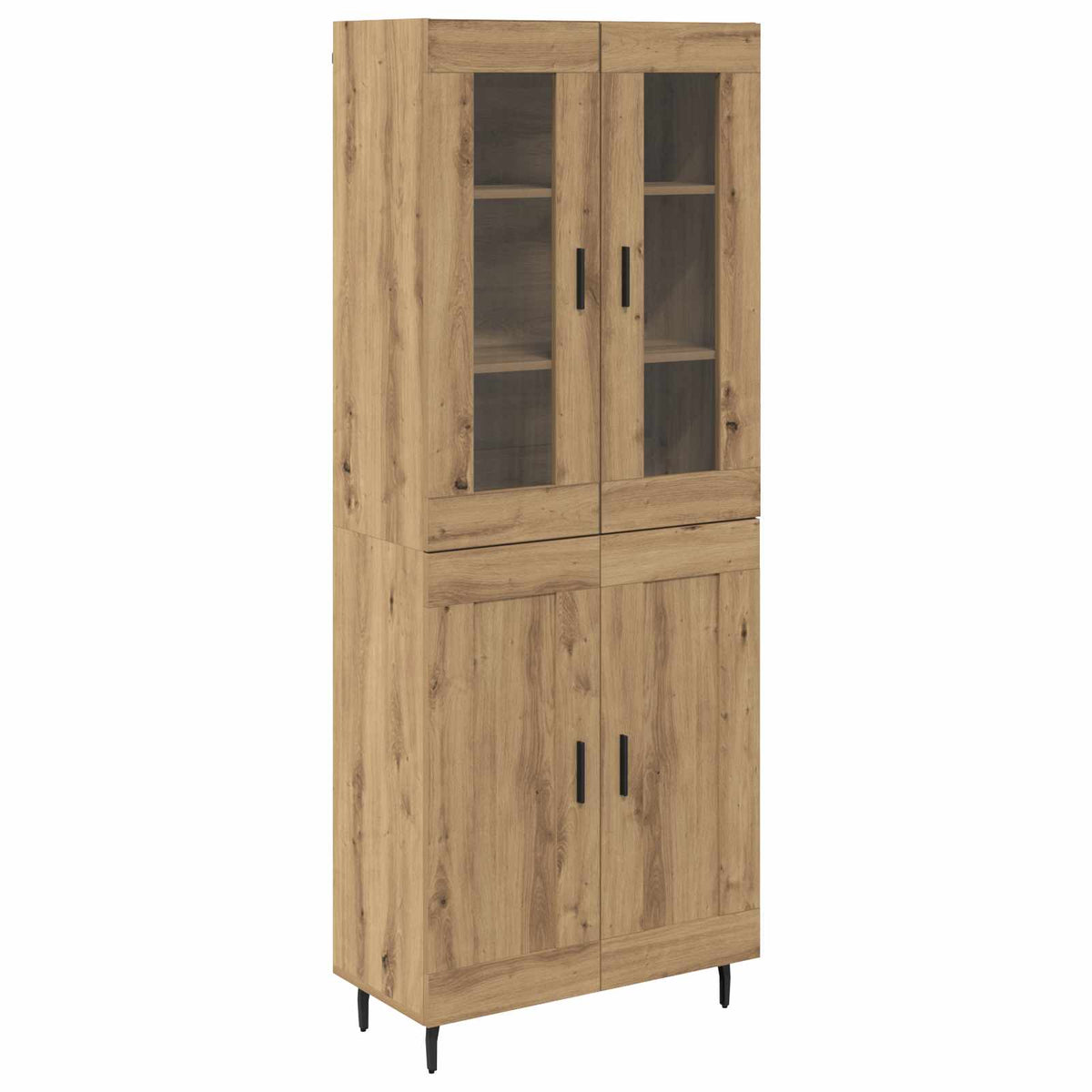 Highboard 2 stk. Artisan Egetræ 69,5 x 34 x 180 cm
