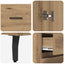Highboard 2 stk. Artisan Egetræ 69,5 x 34 x 180 cm