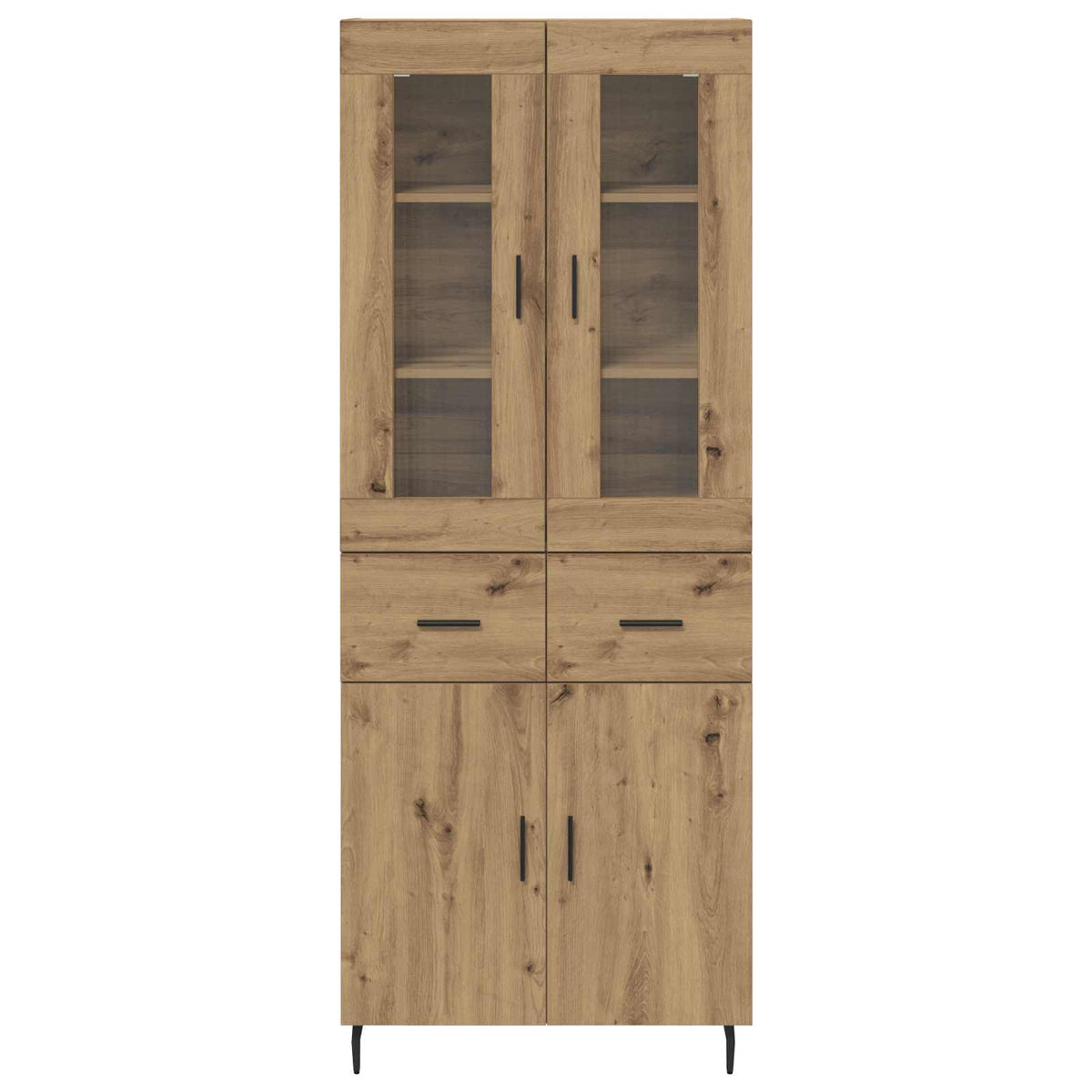 Highboard 2 stk. Artisan Egetræ 69,5 x 34 x 180 cm