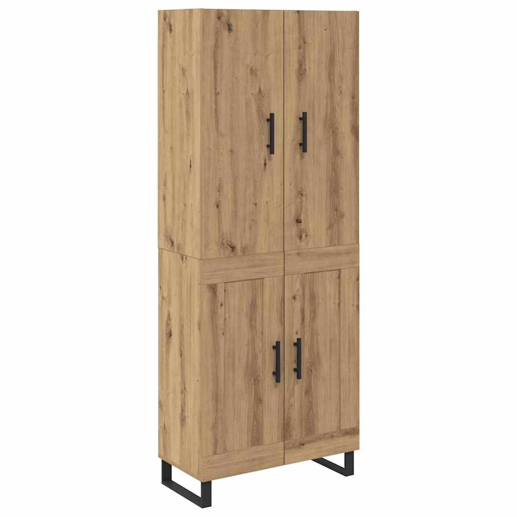 Highboard 2 stk. Artisan Egetræ 69,5 x 34 x 180 cm