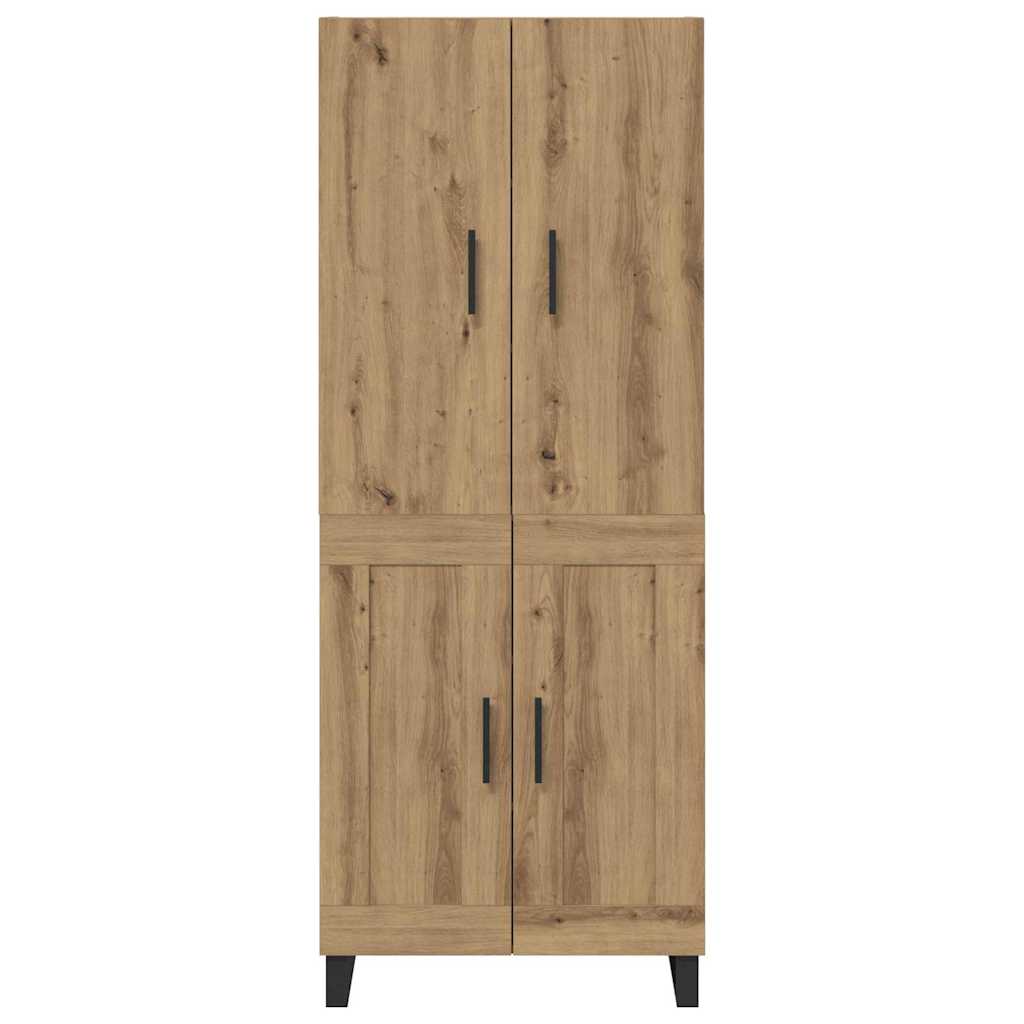 Highboard 2 stk. Artisan Egetræ 69,5 x 34 x 180 cm