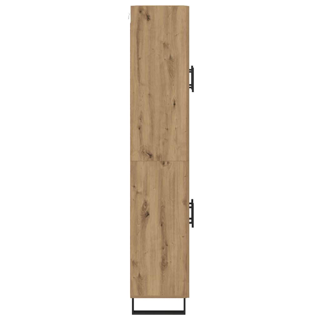 Highboard 2 stk. Artisan Egetræ 69,5 x 34 x 180 cm