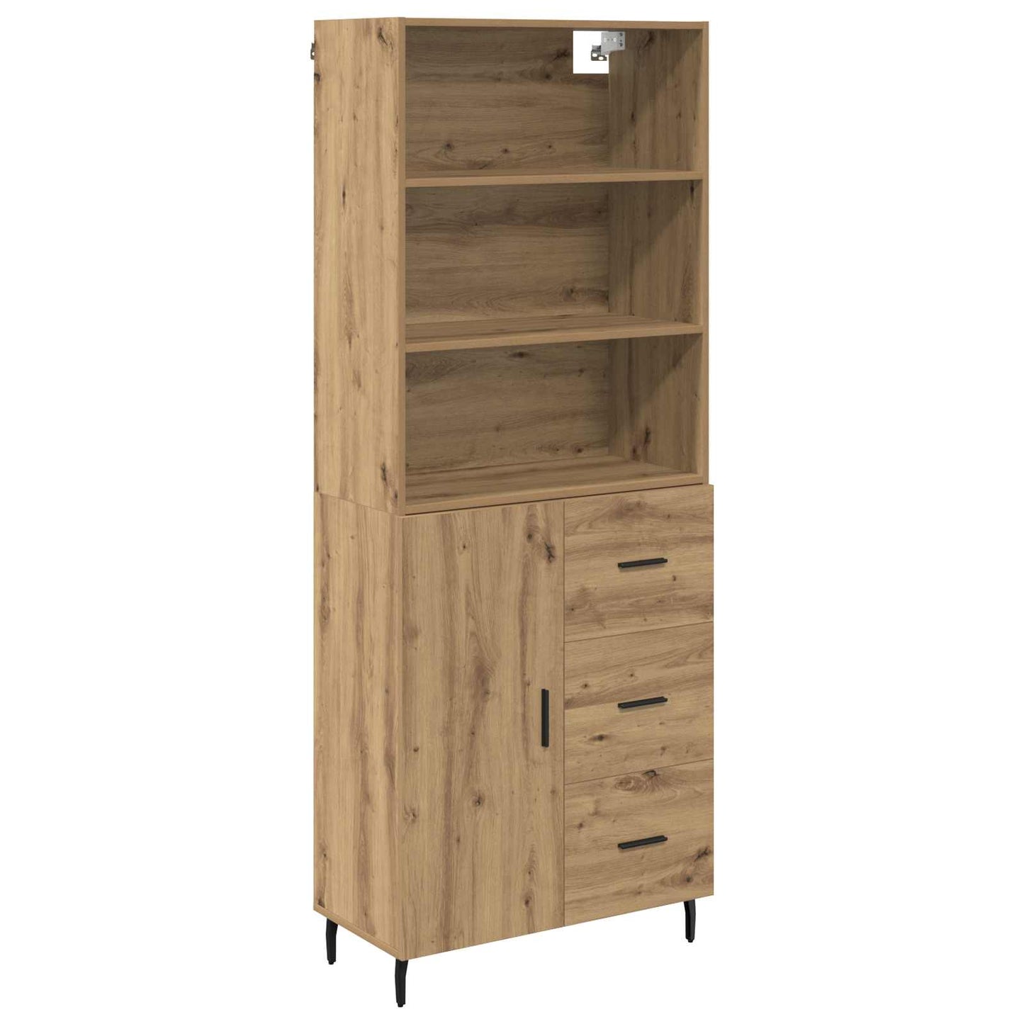 Highboard 2 stk. Artisan Egetræ 69,5 x 32,5 x 180 cm