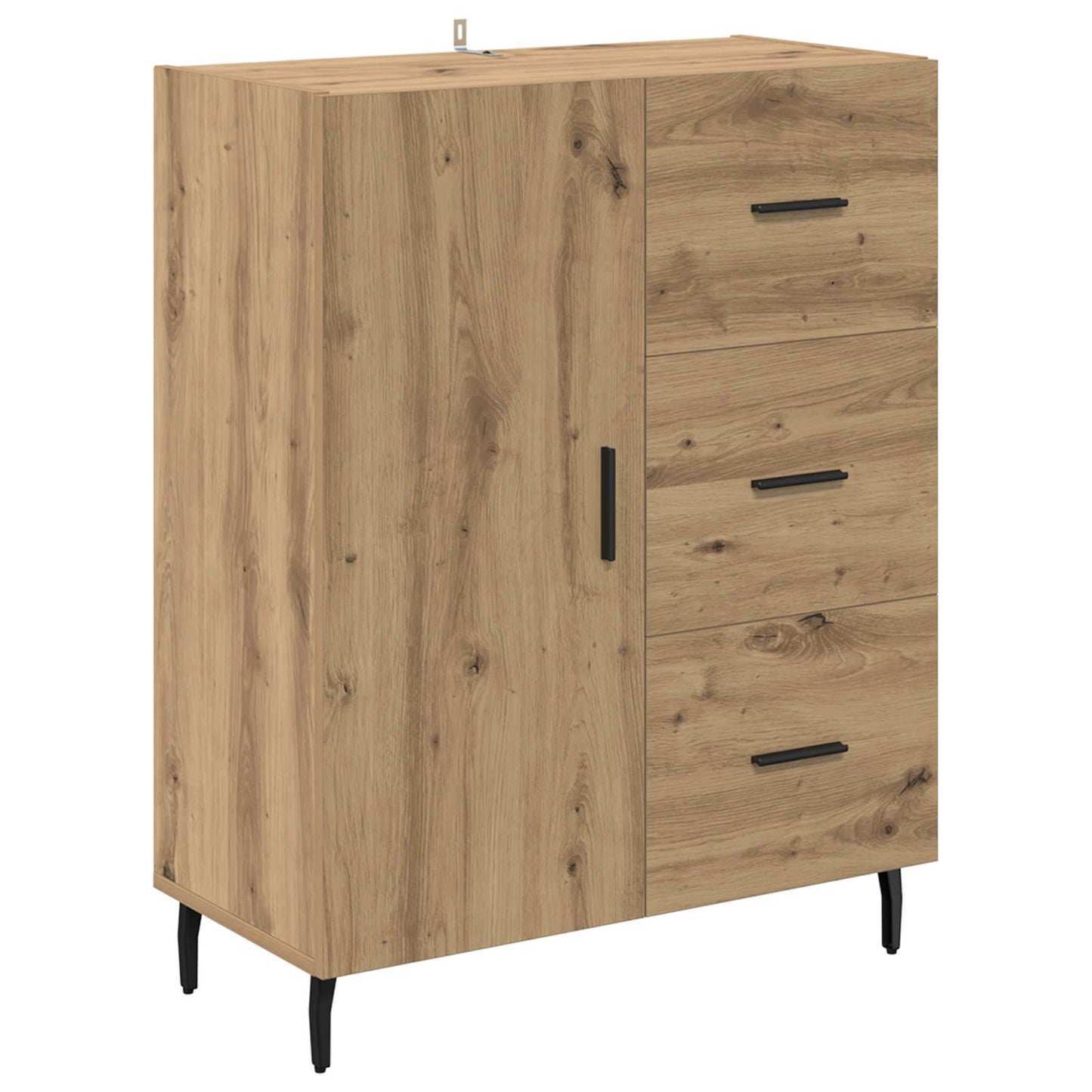 Highboard 2 stk. Artisan Egetræ 69,5 x 32,5 x 180 cm