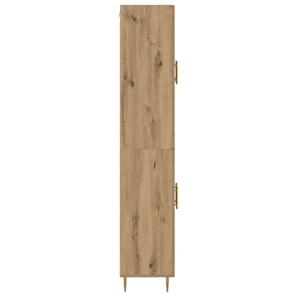 Highboard 2 stk. Artisan Egetræ 69,5 x 34 x 180 cm