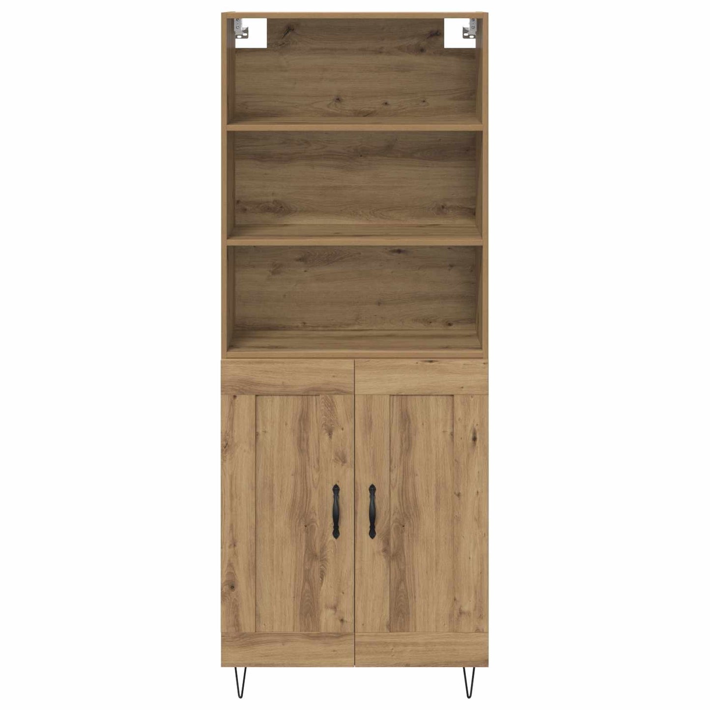 Highboard 2 stk. Artisan Egetræ 69,5 x 34 x 180 cm