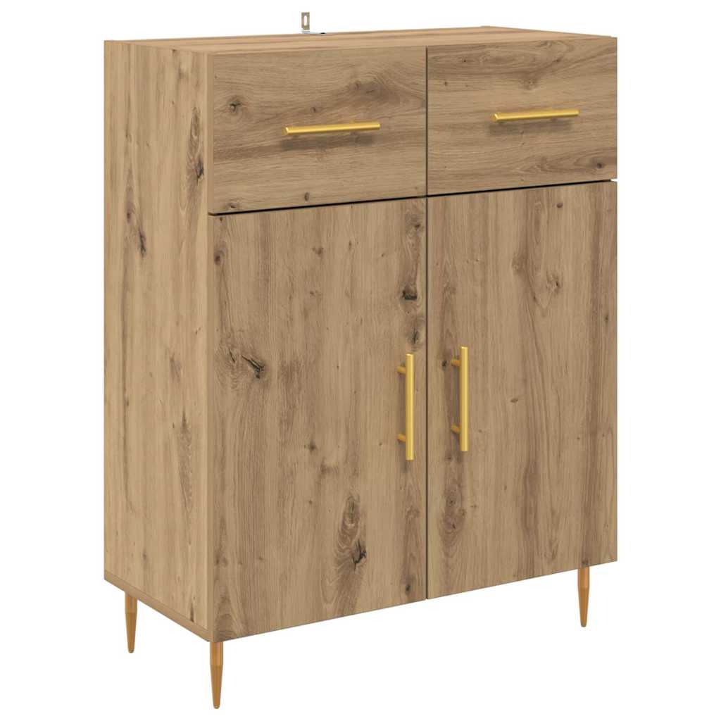 Highboard 2 stk. Artisan Egetræ 69,5 x 34 x 180 cm