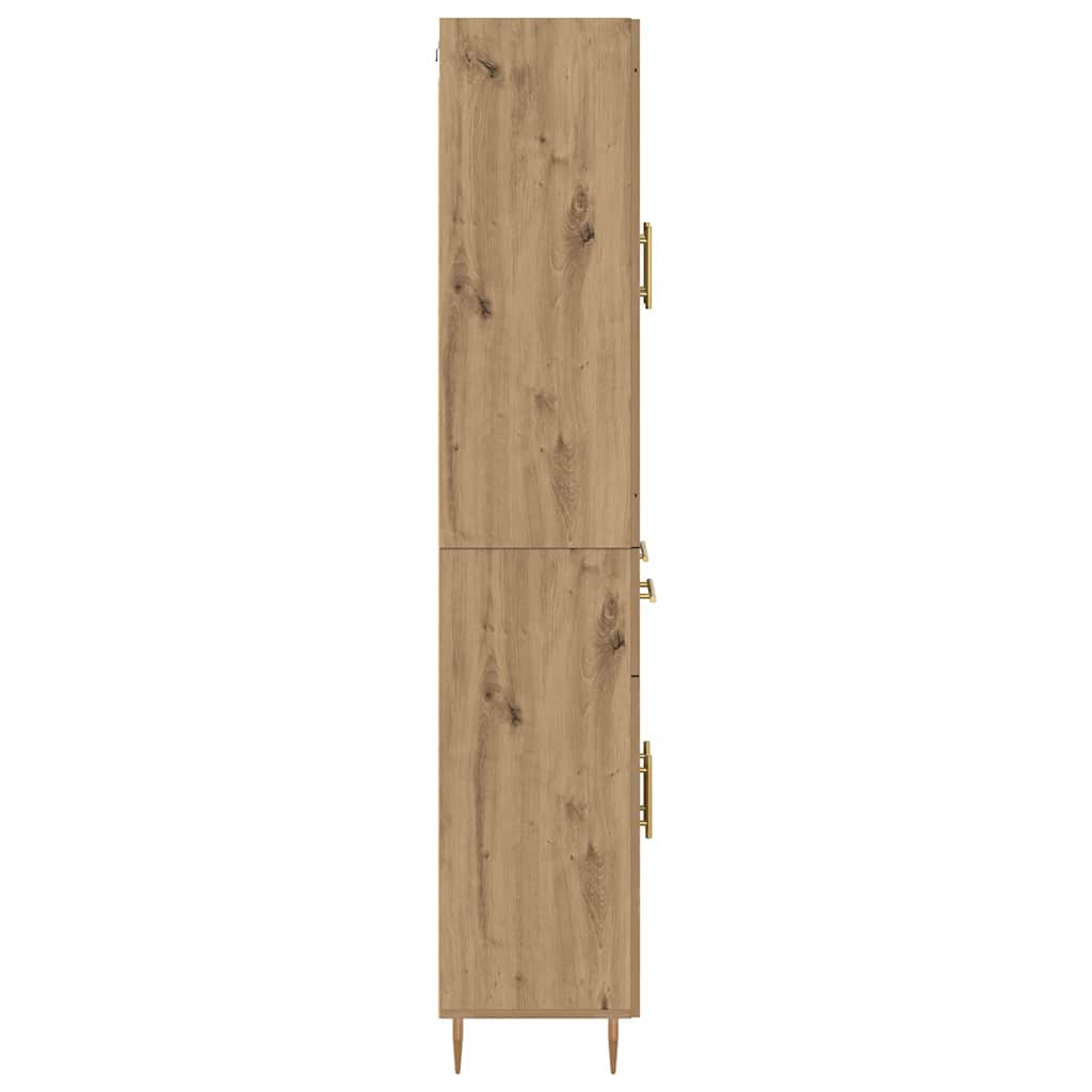 Highboard 2 stk. Artisan Egetræ 69,5 x 34 x 180 cm