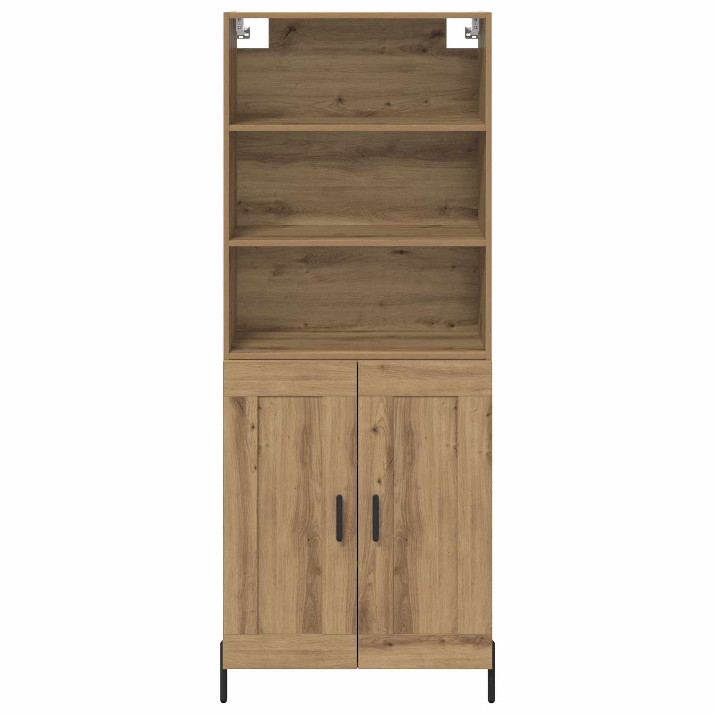 Highboard Artisan Egetræ 69,5 x 32,5 x 180 cm Konstrueret træ