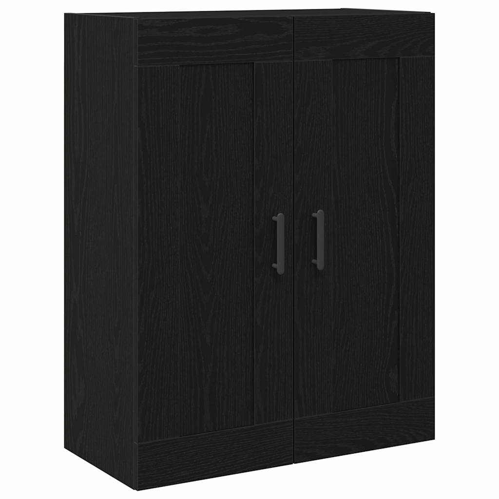 Highboard 2 stk. Sort eg 69,5 x 34 x 180 cm Konstrueret træ