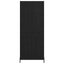 Highboard 2 stk. Sort eg 69,5 x 34 x 180 cm Konstrueret træ
