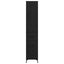 Highboard Sort eg 34,5 x 34 x 180 cm Konstrueret træ