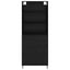 Highboard 2 stk. Sort eg 69,5 x 34 x 180 cm Konstrueret træ