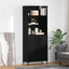Highboard Sort eg 69,5 x 34 x 180 cm Konstrueret træ