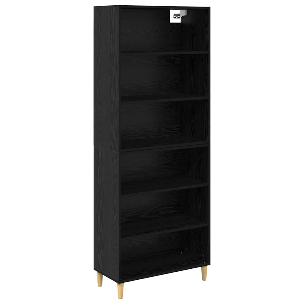 Highboard Sort eg 69,5 x 32,5 x 180 cm Konstrueret træ