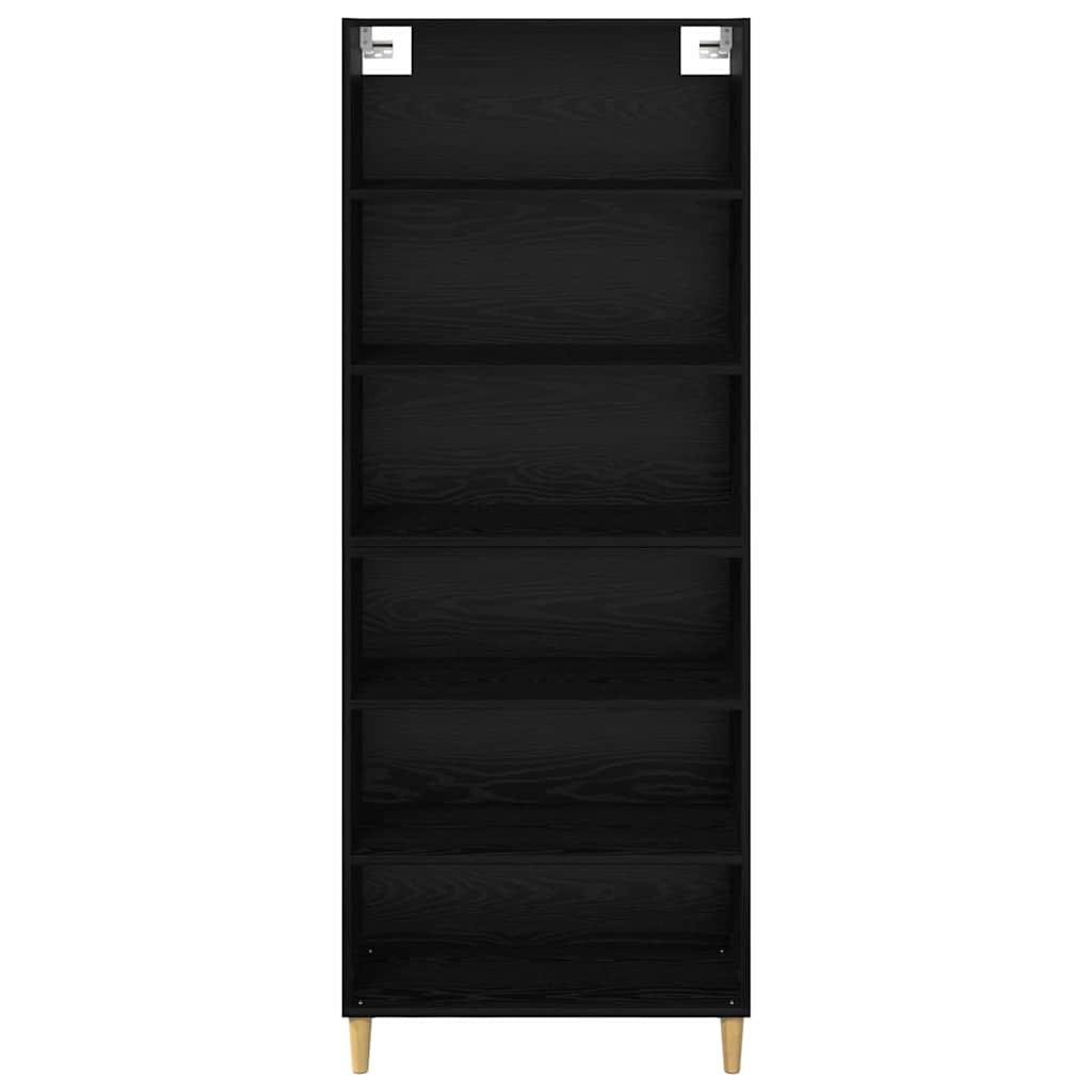 Highboard Sort eg 69,5 x 32,5 x 180 cm Konstrueret træ